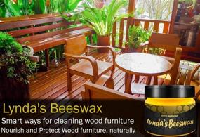 img 1 attached to 🐝 Lynda's Beeswax Furniture Polish – Wood Seasoning Beeswax – Furniture Wood Wax – Enhances and Safeguards Wood Surfaces & Furniture – 85g (1-PC)