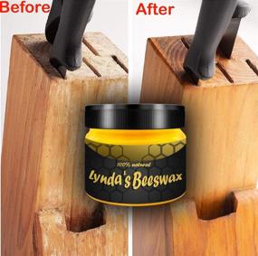 img 3 attached to 🐝 Lynda's Beeswax Furniture Polish – Wood Seasoning Beeswax – Furniture Wood Wax – Enhances and Safeguards Wood Surfaces & Furniture – 85g (1-PC)