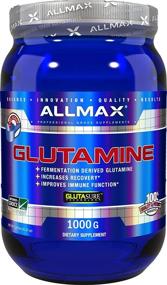 img 4 attached to 💪 ALLMAX Nutrition 100% Чистый Порошок Глутамина, Микронизированный, 1000г