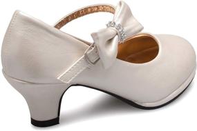 img 1 attached to Almond Round Flat Shoes for Women and Girls by OLIVIA