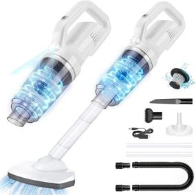 img 4 attached to 🧹 Rechargeable Cordless Handheld Vacuum - Ideal for Janitorial & Sanitation Maintenance, Cleaning Supplies, Vacuums & Floor Cleaning Machines