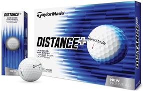 img 2 attached to 🏌️ Enhanced TaylorMade Distance Plus Golf Balls - 12 Pack