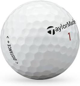 img 1 attached to 🏌️ Enhanced TaylorMade Distance Plus Golf Balls - 12 Pack