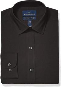 img 4 attached to BUTTONED Classic Stretch CoolMax Caviar Men's Clothing