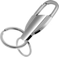 carabiner keychains keyrings release keychain logo