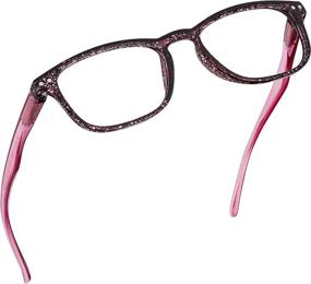 img 4 attached to 👓 Readerest Pink Blue Light Blocking Reading Glasses - 2.50 Magnification: Protect Your Eyes From Harmful Blue Light