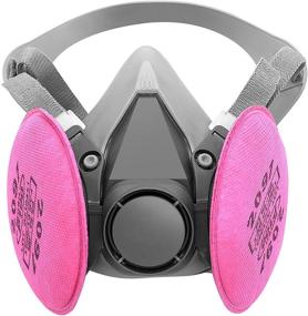 img 4 attached to Revamp Your Carpentry Craft with ANUNU Reusable Facepiece Decorating: Enhance Safety & Style