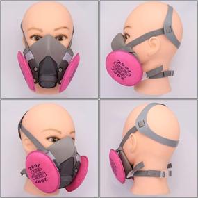 img 1 attached to Revamp Your Carpentry Craft with ANUNU Reusable Facepiece Decorating: Enhance Safety & Style