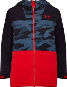 img 3 attached to 👕 POWDERKEG Boys' Clothing: Under Armour Eagleup Jacket