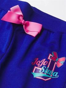 img 2 attached to 👧 JoJo Siwa Girls Jogger Pants & Capris 2 Pack- Stylish Girls' Clothing Option