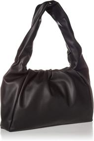 img 3 attached to Janelle Gathered Shoulder Women's Handbags & Wallets for Women - Shoulder Bags