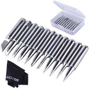 img 4 attached to 🔧 AUSTOR 11-Piece Soldering Iron Tips Kit 900M-T: Premium Tool Set with Cleaning Cloth & Free Box for Hakko Soldering Stations 900M 936 937 907
