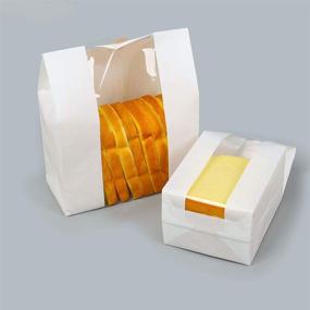 img 1 attached to Storage Solutions for Bakery Food Service Equipment & Supplies with Paper Window Packaging