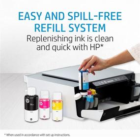 img 1 attached to 🖨️ HP 32XL Ink Bottle, Black, Up to 6000 Pages Per Bottle, Compatible with HP Smart Tank Plus 651 and HP Smart Tank Plus 551, 1VV24AN