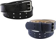 👜 stylish leather medium black brown boys' accessories pack - premium quality! logo