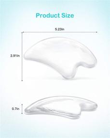 img 3 attached to Wapodeai Crystal Face Massager & Gua Sha Tool - Revitalize Your Skin with Massage and Firming