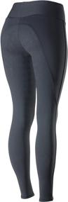 img 3 attached to Top-rated HORZE Women's Juliet Hyper Flex Full Seat Tights: High-performance Equestrian Apparel at its Finest