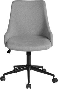 img 4 attached to Office Upholstered Chairs Swivel Conference Furniture for Home Office Furniture