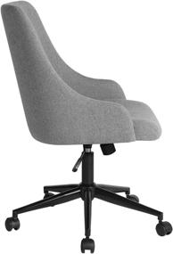 img 2 attached to Office Upholstered Chairs Swivel Conference Furniture for Home Office Furniture