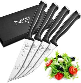 img 4 attached to Steak Knives Nego Protection Lightweight