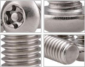 img 2 attached to M6X16Mm Stainless Button Security Screws（20Pcs）