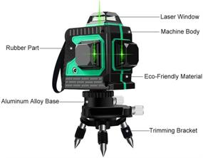 img 2 attached to 📐 Green Laser Level Degree Indoor: Perfect Precision for Indoor Projects