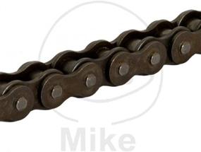 img 1 attached to 🔗 420 Series Non O-Ring Chain by RK Racing Chain - 110-Link Standard Chain with Connecting Link