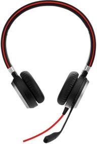 img 2 attached to 🎧 Наушники Jabra Evolve 40 профессиональные проводные - Повысьте свою продуктивность с улучшенным звуком и комфортом.