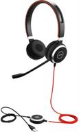 🎧 наушники jabra evolve 40 профессиональные проводные - повысьте свою продуктивность с улучшенным звуком и комфортом. логотип