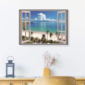 img 3 attached to Premium Diamond Painting Kit for Adults - Large 16x24 Inch Square Drill Mosaic Craft with Cross Stitch Patterns, Rhinestones and Beach Designs - Stunning Home Wall Art Décor - 40x60cm