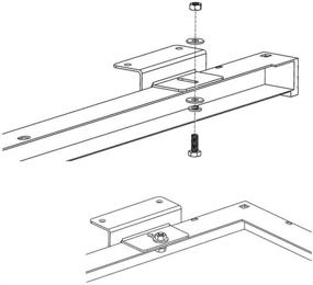 img 2 attached to 🌞 AOOHOOA Solar Panel Mounting Z Brackets Kit - Ideal for RV Camper, Boat, Wall & Off Gird Roof Installation (4 Sets)