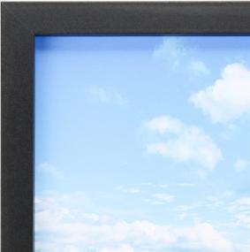 img 1 attached to 🖼️ Aynoo 9x12 Picture Frame - Solid Wooden Display Frame for Pictures 5.5x7.5 with or without Mat - HD Minimalism Black Wood Collage Frame for Wall Mounting Photos - 9x12 (WYP)