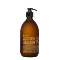 compagnie de provence savon de marseille liquid soap - anise patchouli scent - 16.7 fl oz glass bottle logo