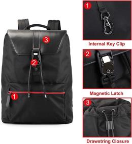 img 2 attached to 🎒 Embsky Computer-Resistant Business Backpack