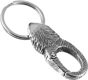img 2 attached to CHOMAY Keychain Keyrings Stainless Holder