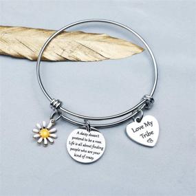 img 1 attached to 🌼 Tribe Gift Daisy Jewelry: Perfect Symbol of Friendship and Love Celebrate Bride Tribe's Bond (Love My Tribe BR)