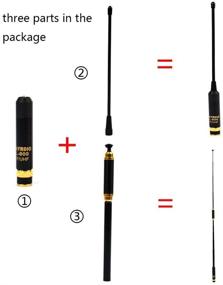 img 1 attached to BNC Telescopic Replacement Antenna Extendable