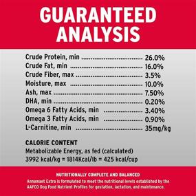 img 1 attached to 🐶 Annamaet Original Extra Formula Dry Dog Food - High Protein (Chicken & Brown Rice)