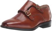 florsheim potenza double loafer cognac boys' shoes logo