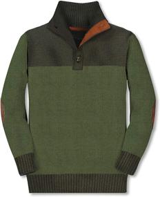 img 3 attached to Gioberti Cotton Knitted Pullover Sweater Boys' Clothing ~ Sweaters