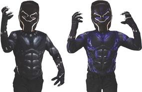 img 2 attached to 🐾 Marvel Panther Reversible Muscle Medium: Unleash Your Inner Hero!