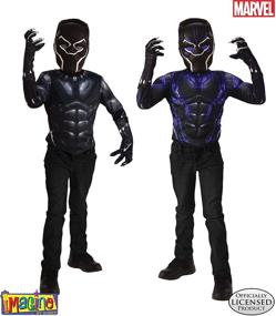 img 3 attached to 🐾 Marvel Panther Reversible Muscle Medium: Unleash Your Inner Hero!