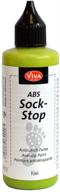 viva decor®️ abs sock stop (82 ml, kiwi) - sock stoppers with anti-slip nubs - sock stop - anti-slip solution for socks - abs color - made in germany logo