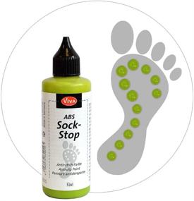 img 3 attached to Viva Decor®️ ABS Sock Stop (82 ml, Kiwi) - Sock Stoppers with Anti-Slip Nubs - Sock Stop - Anti-Slip Solution for Socks - ABS Color - Made in Germany