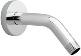 img 1 attached to Enhance Your Shower Experience with the American Standard 1660241.002 Modern Shower Arm in Polished Chrome