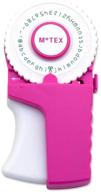 🔖 розовый эмбоссированный маркер motex: эффективный писатель этикеток - e-303 для организованной персонализации. логотип