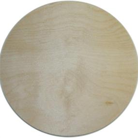 img 1 attached to Versatile MPI BBP-111: 10-Inch Circle Baltic Birch Plaque for Creative Unfinished Wood Projects