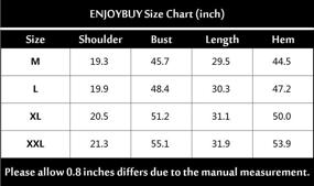 img 1 attached to 👕 Stylish Summer Henley Shirts: Must-Have X Large Men's Clothing for Shirts by Enjoybuy