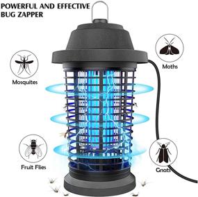 img 2 attached to 🦟 Ultimate Bug Zapper: Electric Mosquito Zapper for Indoor and Outdoor Use - Effective Insect Catcher and Trap for Home, Patio, and Deck