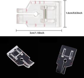 img 3 attached to Babylock Simplicity Machine: Прессерный коврик для стежки вдвоем (2 шт)